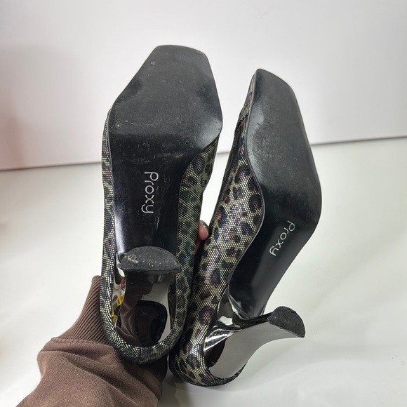 Proxy Animal Print 3" Heel Pumps Made in Spain size 9 - Picture 8 of 11